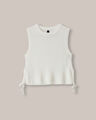 Top De Punto Jaretas Rayas,BLANCO